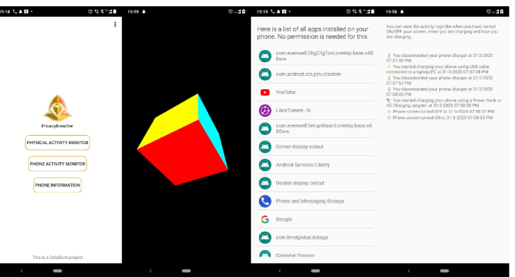 PrivacyBreacher是一个开放源代码的Android应用程序