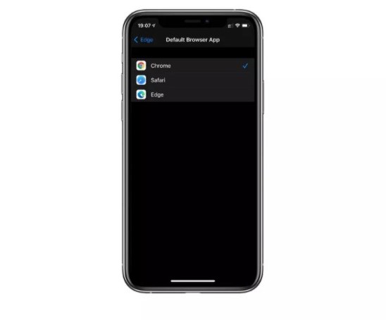 如何在iOS 14 Beta上将Chrome或Edge设置为默认浏览器