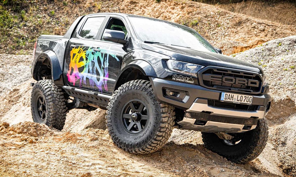 福特Ranger Raptor带来了巨大的举升力