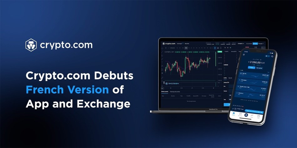 Crypto首次发布法文版App and Exchange
