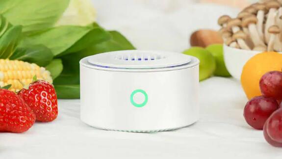 小米在优品众筹平台上增加了便携式果蔬净化器