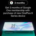 OnePlus 8和8 Pro随附3个月免费100GB Google One云存储