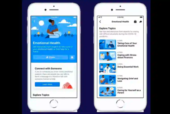Facebook正在启动一个心理健康门户网站