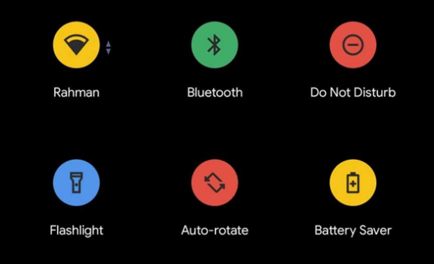互联网分析：Android 11 May带来多色快速设置图标