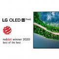 互联网分析：LG凭借2020年OLED电视获得红点设计最佳大奖