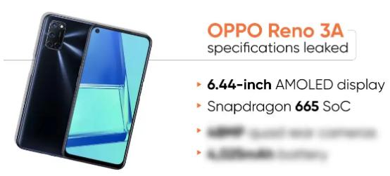 互联网分析：OPPO Reno 3A规格已在新报告中泄露