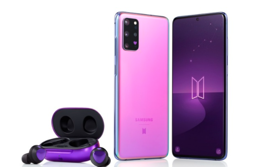 三星最新的特别版手机是BTS品牌的Galaxy S20 Plus