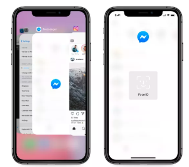 互联网分析：Facebook Messenger现在可以将您的聊天锁定在Face ID