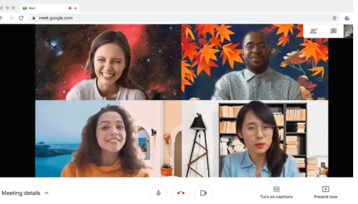 Google Meet自定义背景已经开始推出，并且首先在桌面版本上推出
