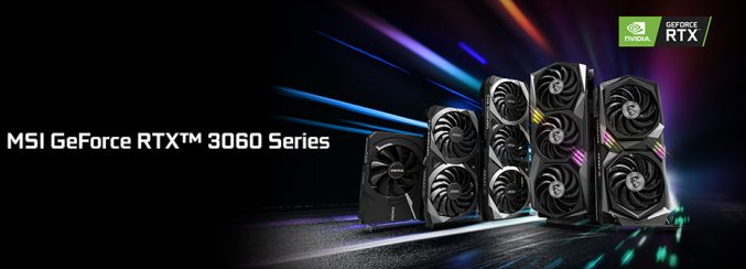 英伟达展示了特别设计的NVIDIA RTX 3060