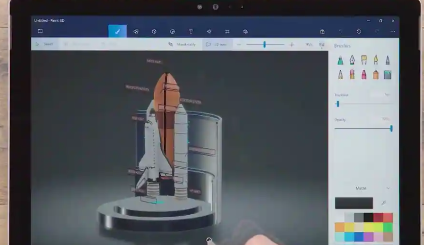 Windows 10删除Paint 3D程序的预装