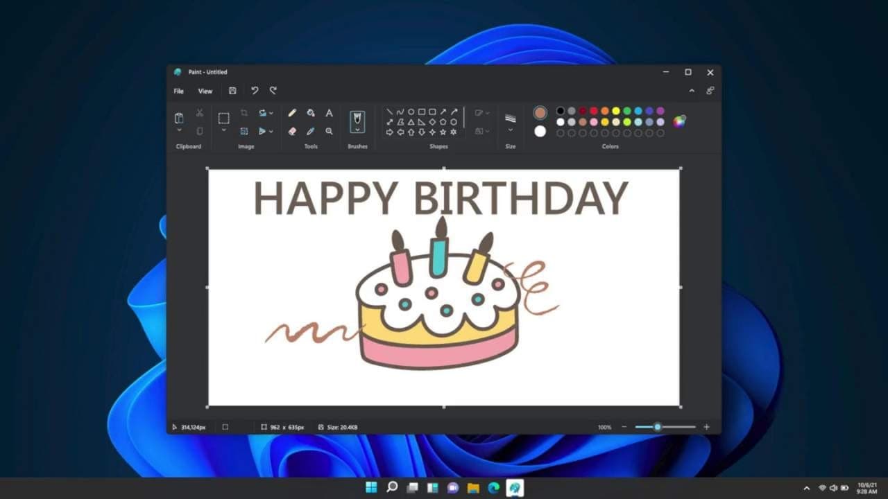 互联网分析：Windows 11 的 Microsoft Paint 应用程序得到了一个姗姗来迟的重新设计