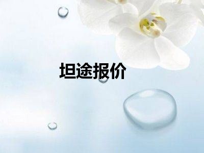 坦途报价