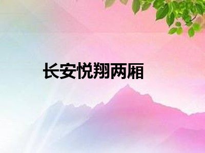 长安悦翔两厢