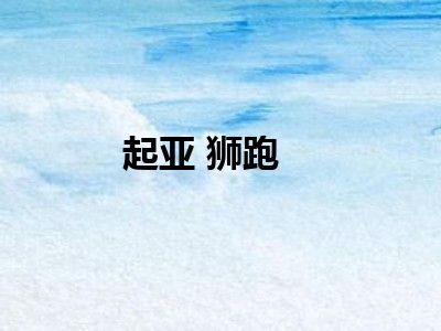 起亚 狮跑