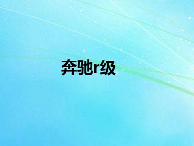 奔驰r级