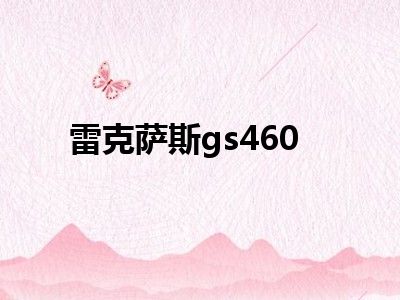 雷克萨斯gs460