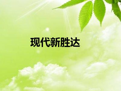 现代新胜达