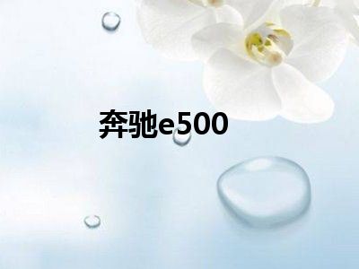 奔驰e500