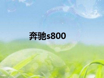 奔驰s800