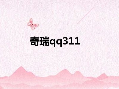 奇瑞qq311