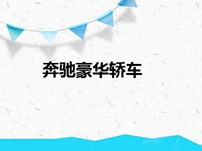奔驰豪华轿车