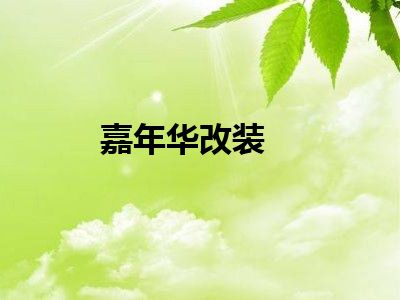 嘉年华改装