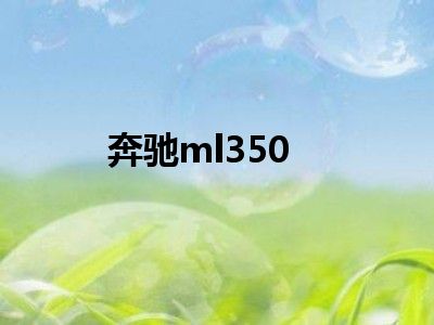 奔驰ml350