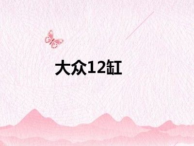 大众12缸