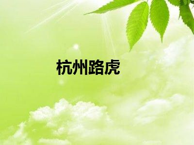杭州路虎