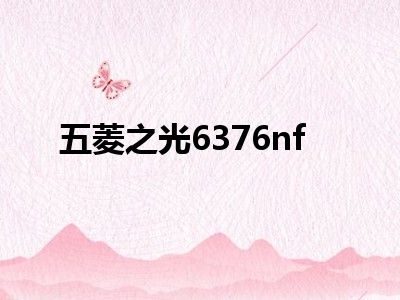 五菱之光6376nf