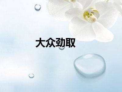 大众劲取