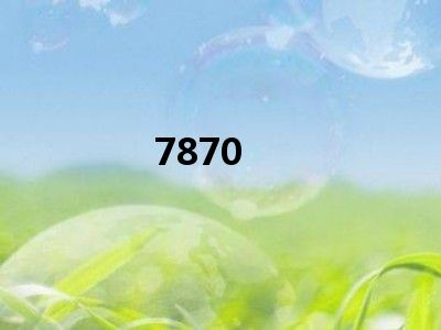 7870