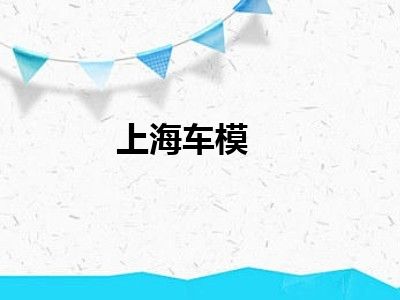 上海车模