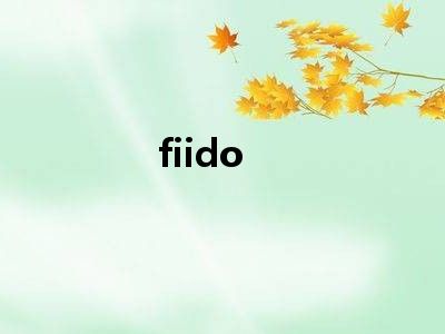 fiido