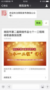 南阳市第二届网络作品七个一工程网络投票