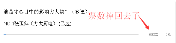 2017年1月3日微信官方自带的MP投票系统出现异常故障