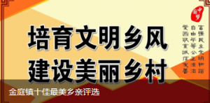 金庭镇十佳最美乡亲评选微信投票操作技巧