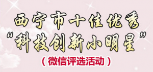 西宁市十佳优秀科技创新小明星微信评选活动微信投票操作教程