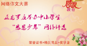 正龙罗庄举办中小学生感恩少年网络评选微信投票操作攻略