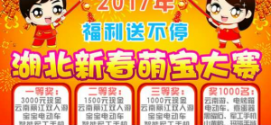 2017湖北新春萌宝大赛微信投票操作攻略