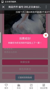 2017年重庆最美新娘评选微信投票操作教程