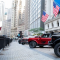 福特在纽约证券交易所首次亮相全新F150和Bronco