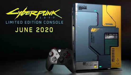 微软发布Xbox One X Cyber​​punk 2077主机