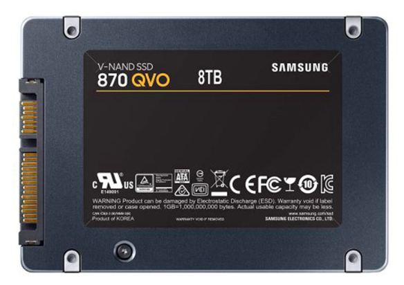 三星即将推出8TB 870 QVO SSD