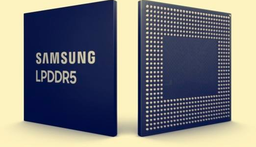 三星发布了10 nm 16 GB LPDDR5内存