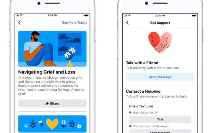 Facebook正在启动一个心理健康门户网站
