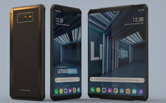 这是LG推出的可卷曲智能手机的项目