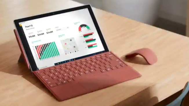 Microsoft Surface Pro 7+带有12.3英寸PixelSense显示屏