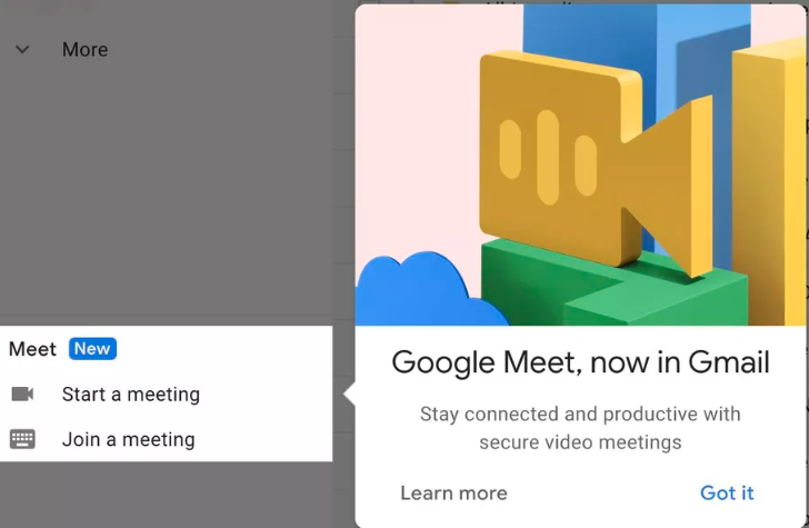 如何在Gmail中隐藏Google Meet